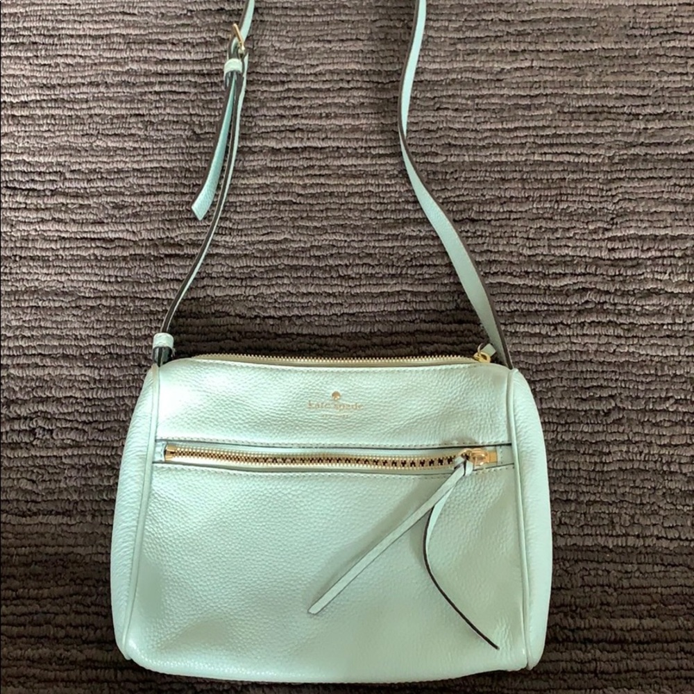 Kate Spade pastel blue purse